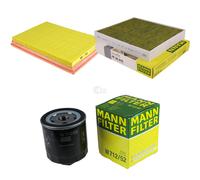 MANN-FILTER Set De Aire Interior Y Aceite Para VW Fox 5Z1 5Z3 1.4 10151735