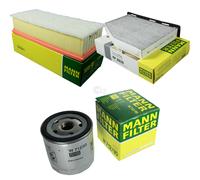 MANN-FILTER Set De Aire Interior Y Aceite Para VW Sharan 7N 1.4 TSI 7N1 7N2