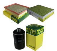 MANN-FILTER Set Filtro de Aire Habitáculo Aceite para VW Amarok 2H _ S1B 2.0