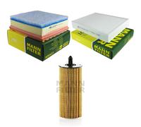 MANN-FILTER Set Para BMW 1er F20 125D 118D F21 116D 120D 4 Cabriolet F33 F83