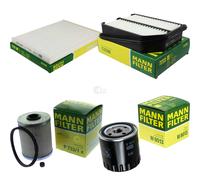 MANN-FILTER Set para de Aceite Suzuki Grand Vitara II JT Te Td 1.9 Ddis