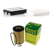 MANN-FILTER Set para Hyundai Grandeza TG 2.2 Crdi Sonata V De Nf
