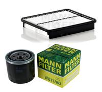 MANN-FILTER Set Para Hyundai Santa Fé II CM 2.4 4x4 KIA Cerato Stufenheck TD