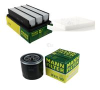 MANN-FILTER Set Para Hyundai Santa Fé II CM 2.7 V6 GLS 4x4 I SM