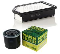 MANN-FILTER Set Para Hyundai Veloster FS 1.6 T-GDi Accent IV Stufenheck RB 1.4
