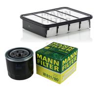 MANN-FILTER Set Para Mitsubishi Galant VI EA_ 2.0 2.5 V6 24V Station Wagon N6_W