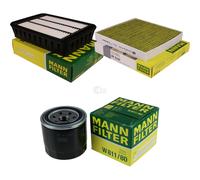 MANN-FILTER Set Para Mitsubishi Lancer Stufenheck CY/Z_A 2.0 EVO X AWD 2.0i