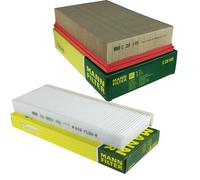 MANN-FILTER Set Para Nissan NP300 Navara Pritsche/Fahrgestell D40 2.5 DCI 4WD