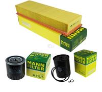 MANN-FILTER Set Para Renault 18 134_ 2.1 Diesel 21 Kasten S48_ D L48_ TD Turbo