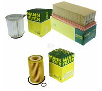 MANN-FILTER Set para Renault Kangoo KC0/1_ 1.2 16V Express Tabla De FC0/1