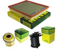 MANN-FILTER Set Para Renault Master II Kasten FD 2.2 DCI 90 Bus JD ED/HD/UD