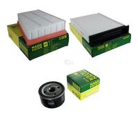 MANN-FILTER Set Para Renault Megane II BM0/1_ CM0/1_ 2.0 16V Turbo Sport