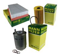 MANN-FILTER Set Para Renault Megane III Grandtour KZ0 1 2.0 DCI Coupe BZ0