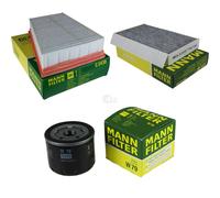MANN-FILTER Set Para Renault Megane III Grandtour KZ0/1 2.0 TCe Coupe R.S.