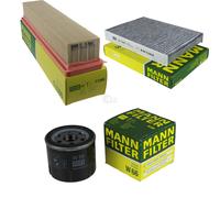 MANN-FILTER Set Para Renault Thalia II LU1/2 1.2 16V LPG Kangoo Express FC0/1