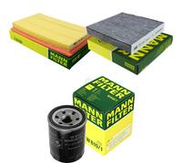 MANN-FILTER Set Para Suzuki SX4 Stufenheck GY 1.6 AWD Swift IV FZ NZ EY 1.5 VVT