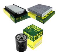 MANN-FILTER Set Para Suzuki SX4 Stufenheck GY 1.6 Fiat Sedici FY_ 16V 4x4