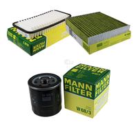 MANN-FILTER Set Para Toyota Yaris _P9_ 1.0 VVT-I 1.3 NHP13_ NSP13_ NCP13_