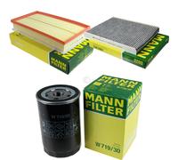 MANN-FILTER Set Para VW Bora Kombi 1J6 1.8 T 2.0 Golf IV 1J1 GTI 4MOTION 9C1