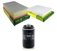 MANN-FILTER Set para VW Multivan V 7HM 7HN 7HF 7EF 7EM 7EN 2.0 TSI 4motion