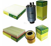 MANN-FILTER Sm Kit Aceite- Aire Combustible Filtro de Polen MOLKI-10224034