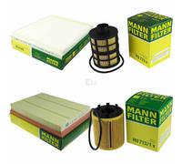 MANN-FILTER Sm Kit Aceite- Aire Combustible Filtro de Polen MOLKI-10228123