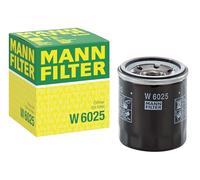 MANN-FILTER Filtro de aceite W 6025 – para Renault Mégane, Clio, Scénic y Dacia Lodgy, Dokker