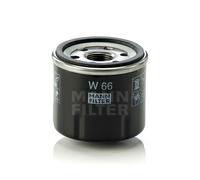 MANN-FILTER W 66 Filtro de aceite - para Automóviles + Vehículos de transporte
