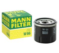 MANN-FILTER W 66 Filtro de aceite - para Automóviles + Vehículos de transporte