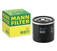 MANN-FILTER W 67/1 Filtro de aceite - Para automóviles y vehículos de utilidad