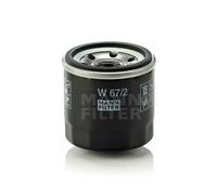 MANN-FILTER W 67/2 Filtro de aceite Filtro de aceite motor para SUZUKI Alto (FF)