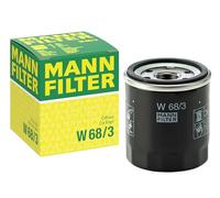 MANN-FILTER W 68/3 Filtro de aceite - para Automóviles + Vehículos de transporte