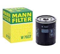MANN-FILTER W 7037 Filtro de aceite - para Automóviles + Vehículos de transporte