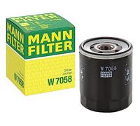 MANN-FILTER W 7058 Filtro de aceite - para Automóviles + Vehículos de transporte