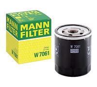MANN-FILTER W 7061 Filtro de aceite - para Automóviles + Vehículos de transporte