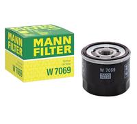 MANN-FILTER W 7069 Filtro de aceite - para Automóviles + Vehículos de transporte