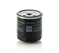 MANN-FILTER W 712/20 Filtro de aceite - para Automóviles + Vehículos de transporte
