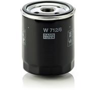 MANN-FILTER W 712/6 Filtro de aceite Filtro de aceite motor