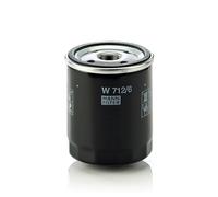 MANN-FILTER W 712/6 Filtro de aceite - para Automóviles + Vehículos de transporte