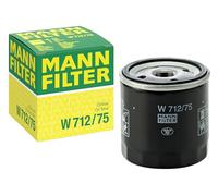 MANN-FILTER Filtro de aceite W 712/75 para OPEL y SAAB