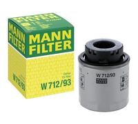 MANN-FILTER W 712/93 Filtro de aceite Filtro de aceite motor para VW TIGUAN (5N)