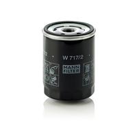 MANN-FILTER W 717/2 Filtro de aceite - para Automóviles + Vehículos de transporte