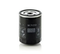 MANN-FILTER W 717/2 Filtro de aceite - para Automóviles + Vehículos de transporte