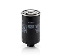 MANN-FILTER Filtro de aceite W 719/21 para Volkswagen Golf, Corrado, Polo, Passat