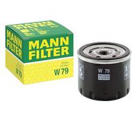 MANN-FILTER W 79 Filtro de aceite - para Automóviles + Vehículos de transporte