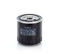 MANN-FILTER W 8013 Filtro de aceite - para Automóviles + Vehículos de transporte