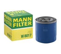 MANN-FILTER W 8017 Filtro de aceite - para Automóviles + Vehículos de transporte