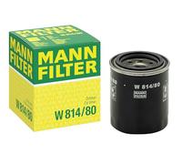 MANN-FILTER W 814/80 Filtro de aceite - para Automóviles + Vehículos de transporte