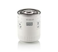 MANN-FILTER, W 930/20 Filtro de aceite | Para automóviles, alto rendimiento de filtración, protección óptima del motor, junta de alta calidad, tecnología original OE
