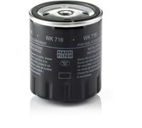 MANN-FILTER WK 716 Filtro combustible Filtro de Combustible Filtro enroscable